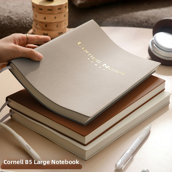 B5 Cornell Thickened High Efficiency 5r mälumärkmik Prinditav logo Ruudustik Horisontaaljoon Ülevaade Märkmik