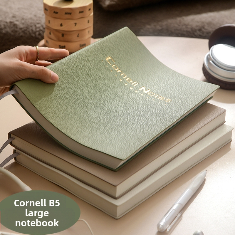 B5 Cornell Thickened High Efficiency 5r mälumärkmik Prinditav logo Ruudustik Horisontaaljoon Ülevaade Märkmik