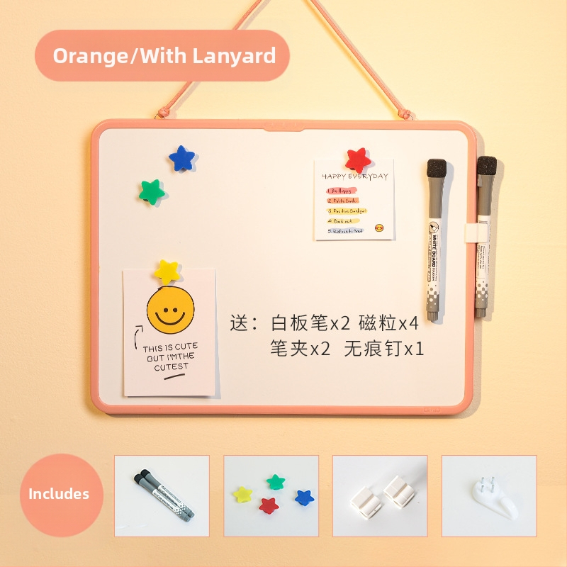 Funi õppetahvel, kustutatav kirjutusalus, laste majapidamise kahepoolne tahvel, magnetiline rippuv lauaarvuti väike tahvel