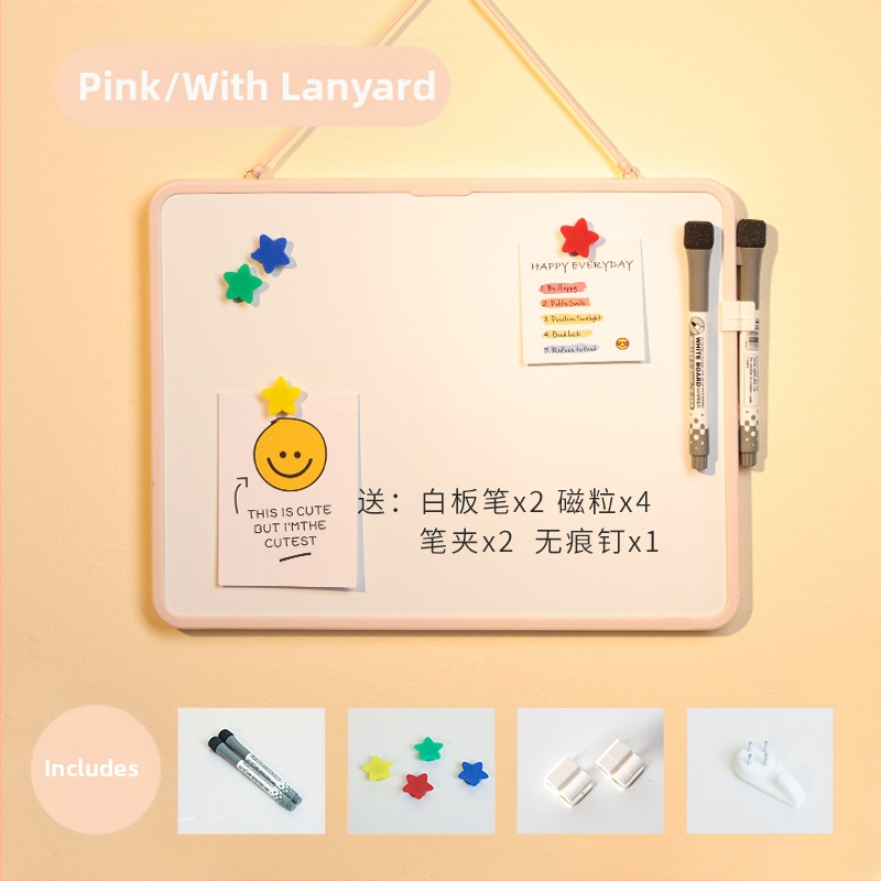Funi õppetahvel, kustutatav kirjutusalus, laste majapidamise kahepoolne tahvel, magnetiline rippuv lauaarvuti väike tahvel