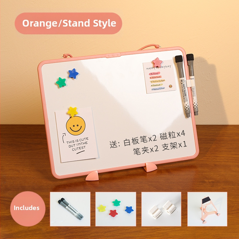 Funi õppetahvel, kustutatav kirjutusalus, laste majapidamise kahepoolne tahvel, magnetiline rippuv lauaarvuti väike tahvel