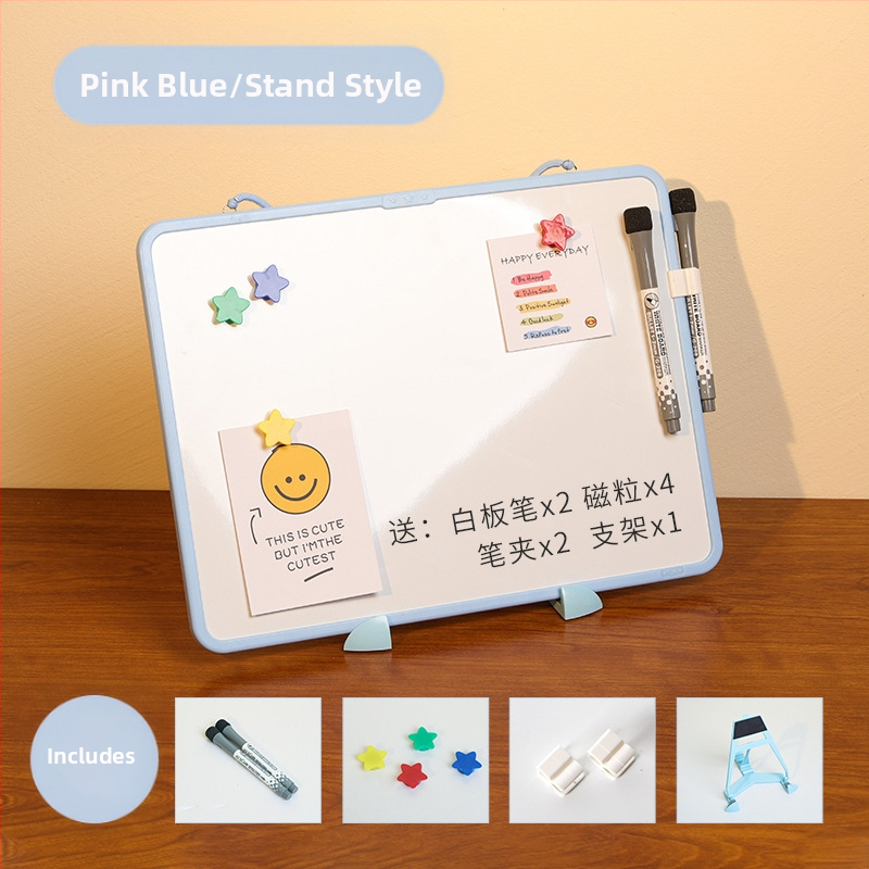 Funi õppetahvel, kustutatav kirjutusalus, laste majapidamise kahepoolne tahvel, magnetiline rippuv lauaarvuti väike tahvel
