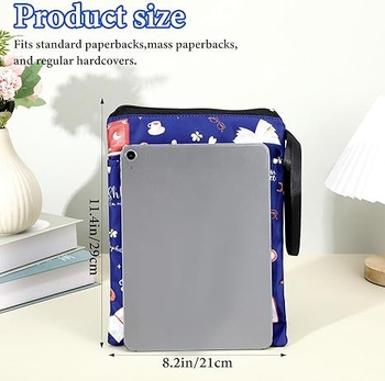 Διασυνοριακή τσάντα προστασίας βιβλίων με φερμουάρ, αδιάβροχη τσάντα αποθήκευσης για λάτρεις των βιβλίων, με υψηλές πωλήσεις