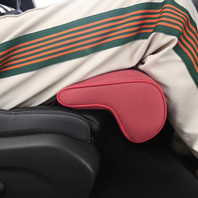 Uus autoistmepadi mäluvahust jalatugi seemisnahast istmepadi jalatugi integreeritud juhiistme ja kõrvalistuja istme pikendatud padi