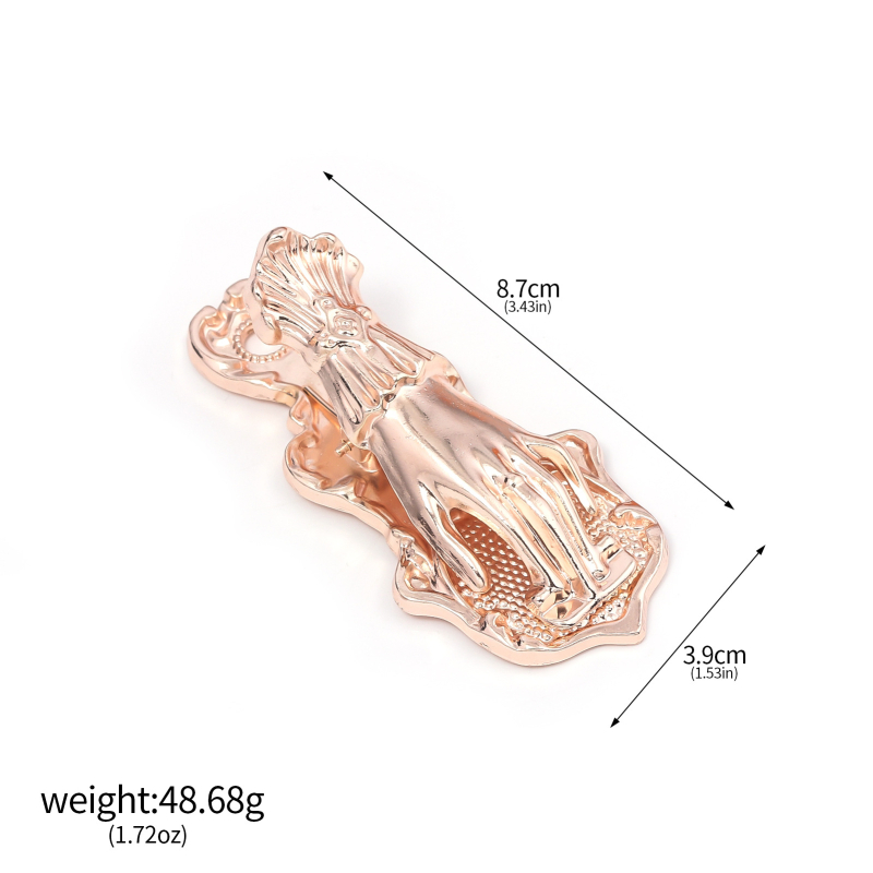 Damos rankos metalinis vadovėlio segtukas, prancūziškas vintažinis fiksuotas segtukas, žymeklio formos užrašas, kūrybingas švytuoklinis laiškų segtukas