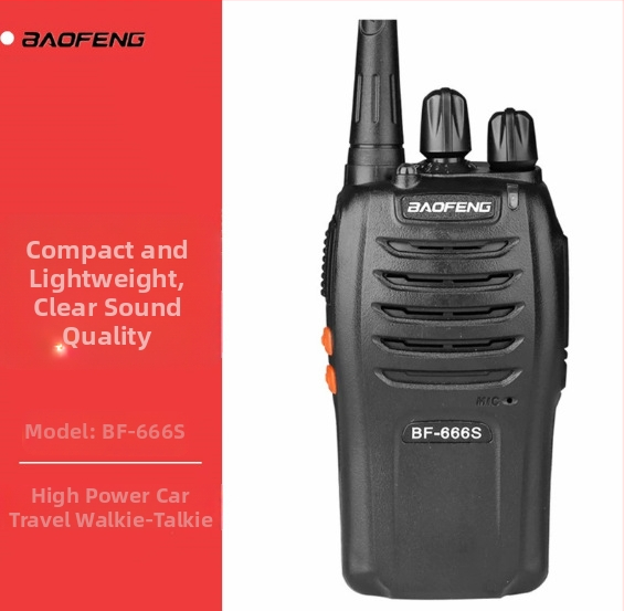 Baofeng raadiosaatja BF-R5 raadiosaatja pihuarvuti USB-laadimisega hotell, hotelli ilutarvikud, ehitusplats