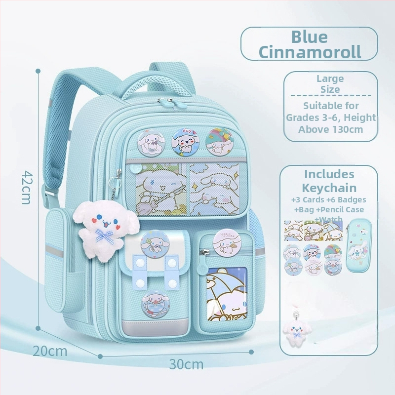 Koolikotid algkooli tüdrukutele, suure mahutavusega ja plekikindlad laste koolikotid, 6-12-aastaste poiste koormust vähendavad seljakotid 1.-6. klassi algkooliõpilastele