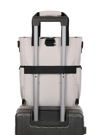 Νέα πολυλειτουργική τσάντα μακιγιάζ 2024 για στεγνό και βρεγμένο, χωρισμένη τσέπη με τυπωμένο μοτίβο, τσάντα υπολογιστή, τσάντα ώμου