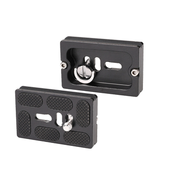 Tehase otseühendusega kaamera kiirkinnitusplaat panoraami/kallutamise kiirkinnitusplaat Klambrihoidik peegelkaamerale alumiiniumsulamist universaalne PU60 kiirkinnitusplaat