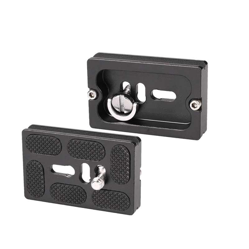 Tehase otseühendusega kaamera kiirkinnitusplaat panoraami/kallutamise kiirkinnitusplaat Klambrihoidik peegelkaamerale alumiiniumsulamist universaalne PU60 kiirkinnitusplaat