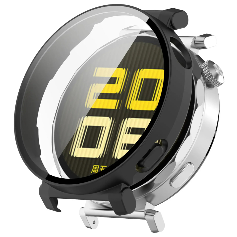 Tiesioginiai gamykliniai pardavimai, tinkantys „Huawei GT5 41/46 mm“ apsauginiam dėklui, „Huawei Watchgt5Pro“ dėklui ir integruotai plėvelei.