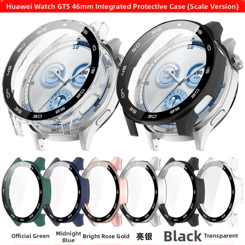 Tiesioginiai gamykliniai pardavimai, tinkantys „Huawei GT5 41/46 mm“ apsauginiam dėklui, „Huawei Watchgt5Pro“ dėklui ir integruotai plėvelei.