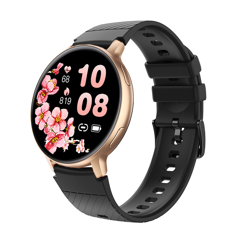 Cross-border S53 okosóra 1,39 hüvelykes kerek képernyő Bluetooth hívás lépésszámláló alvásfigyelés vérnyomás multisport időjárás