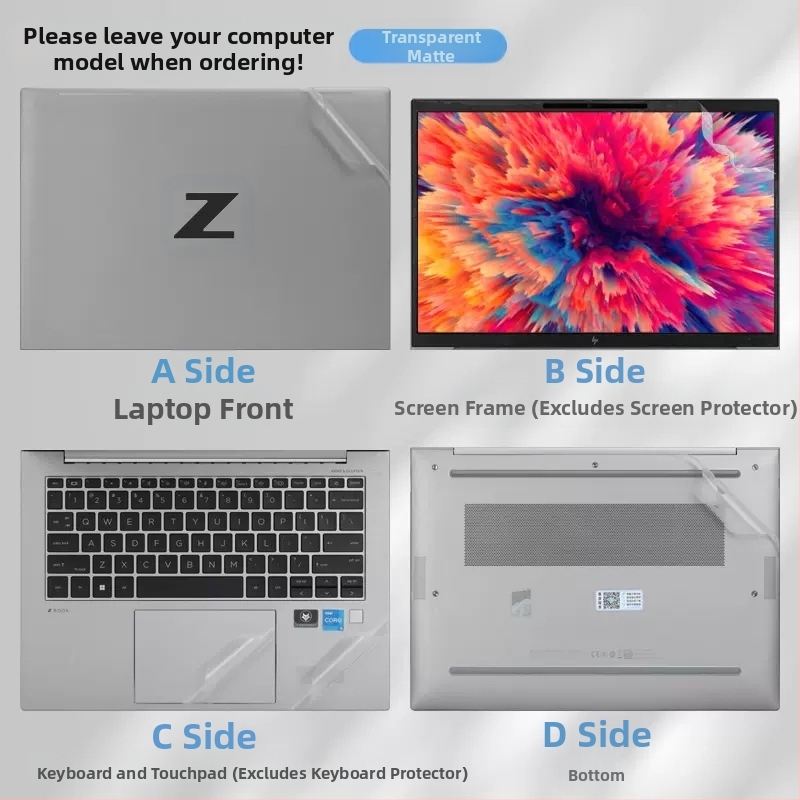 Приложимо за HP war 99Air14 стикери ZBook Firefly 16-инчов G9 shell film лаптоп