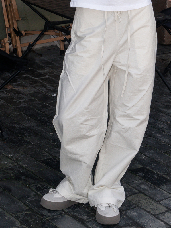 Új, karcsúsító megjelenésű és testet borító, gubó alakú nadrág, mechanikus pamut, bő és széles húzózsinóros banánnadrág, női nadrág, szablyanadrág 3251