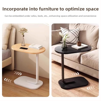 Öökapi hoiuriiul Väike korteri majapidamistarbed Liikuv lihtne öökapp Asenda magamistuba Internet Populaarne öökapp Väike laud