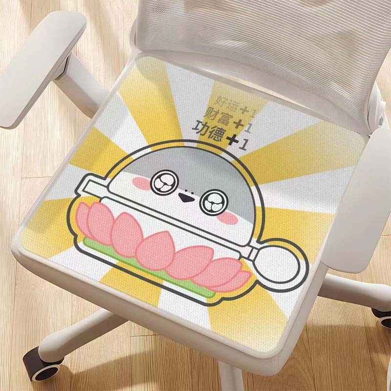 Four Seasons libisemiskindel padi suvine kontoritool istuv hingav jahe toolipadi õpilase tabureti pingipadi ühes tükis