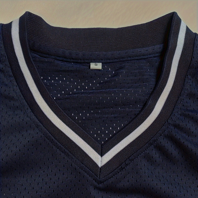 [Κεντημένη Ομορφιά Μέγεθος Έτοιμο σε Απόθεμα] Cross-Border American Jersey Νο. 99 New York Μαύρο Μεγάλο Μέγεθος Ράγκμπι Jersey για Άνδρες