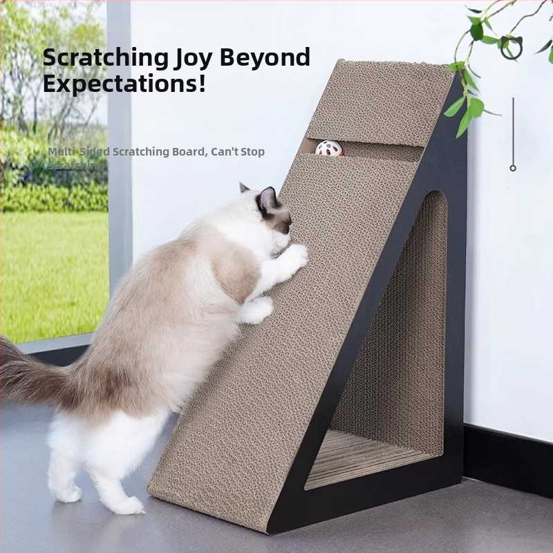 Дъска за драскане за котки, Устойчива на износване, Нелиняваща, Устойчива на надраскване, Гофрирана хартия, Диван против драскане от котки, Защита за котки, Вертикална дъска за котешки нокти, Шлайфмашина за нокти