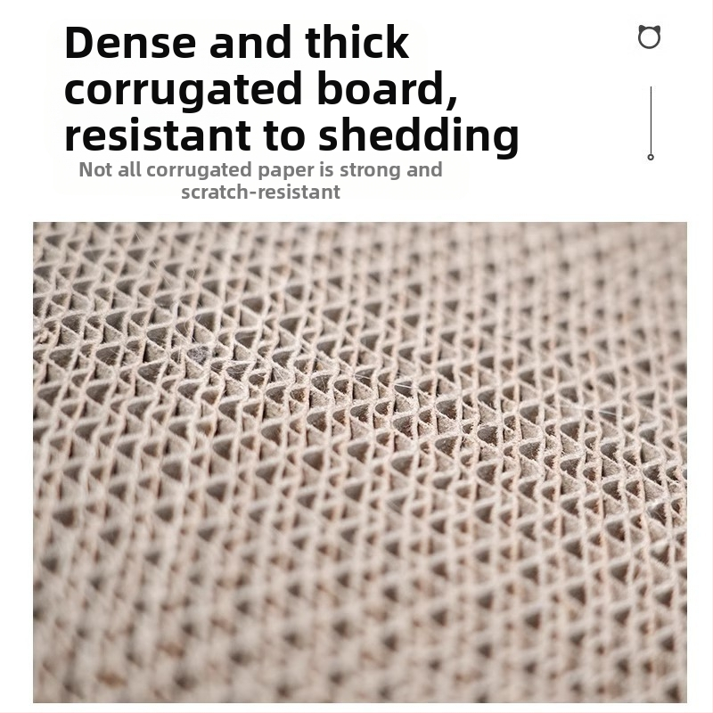 Дъска за драскане за котки, Устойчива на износване, Нелиняваща, Устойчива на надраскване, Гофрирана хартия, Диван против драскане от котки, Защита за котки, Вертикална дъска за котешки нокти, Шлайфмашина за нокти