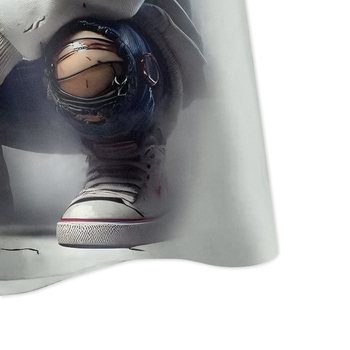 Νέο μπλουζάκι τρόμου με ψηφιακή εκτύπωση Amazon, ανδρικό κοντομάνικο μπλουζάκι με διασυνοριακή σχεδίαση, μια γενιά μαλλιών