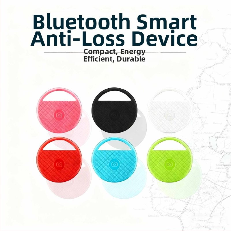 Устройство против загуба Bluetooth 5.0 с ниска мощност, двупосочна аларма, преносим локатор за чанти за ключове