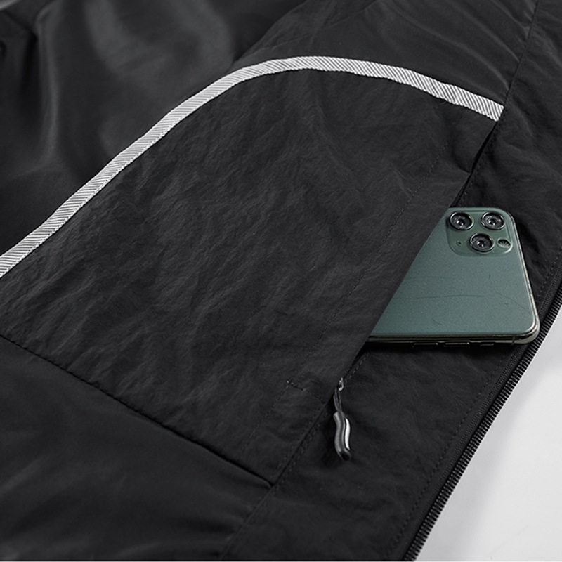 Vyriška pūkinė medvilninė liemenė rudeniui ir žiemai, daugiakišenė darbo liemenė, vilnos pamušalas, storas šiltas paltas, vyriška juoda liemenė, madinga