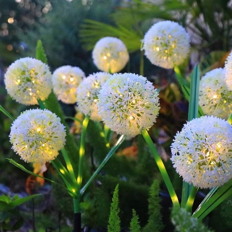 LED vieno–penkių tipų kišamieji toršerai, saulėgrąžų žibintai, lauko sodo kiemo dekoratyviniai šviestuvai, saulės energija varomi žolės žibintai