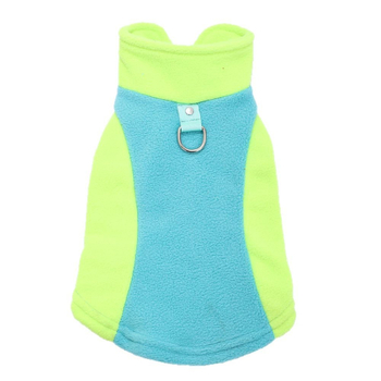 Νέα ρούχα για κατοικίδια για Ευρώπη και Αμερική, ρούχα για κατοικίδια Amazon, Bichon, παχύρρευστη ζώνη για σκύλους, fleece πρόσφυσης, με ζώνη Pure Color