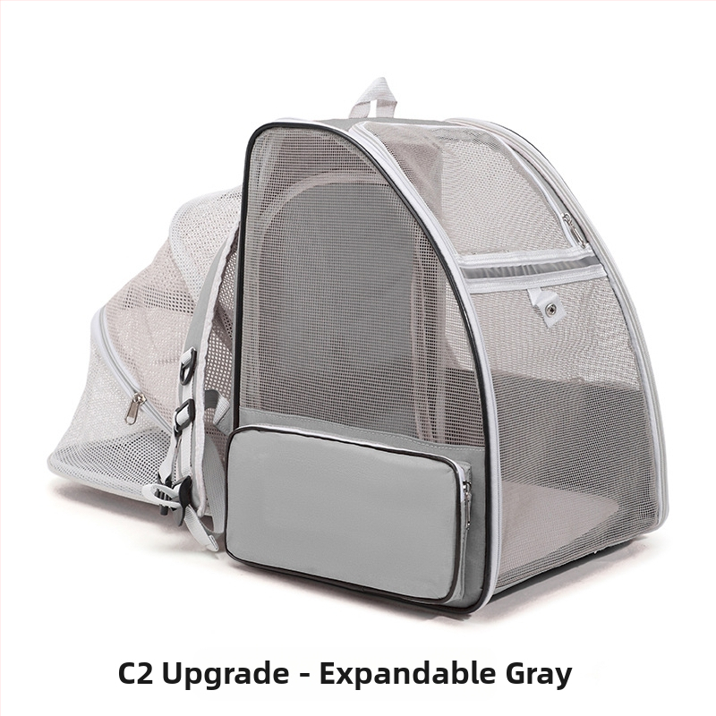 Piiriülene hingav lemmikloomade seljakott Laiendatav kokkupandav lemmikloomakott Kassi seljakott Väljasõit Kaasaskantav kaasaskantav seljakott Kassi koolikott