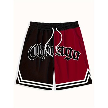 Ανδρικά σορτς μποέμ με ζώνη και ζώνη, ευρωπαϊκής και αμερικανικής κατασκευής, σε διασυνοριακό στιλ, 2025, καλοκαιρινά σορτς μπάσκετ