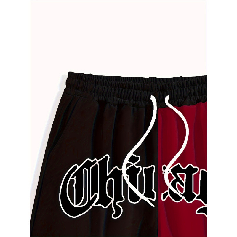 2025. aasta Euroopa ja Ameerika piiriülesed meeste vabaaja boheemlasliku stiiliga vööga lühikesed püksid, suvised korvpallipüksid