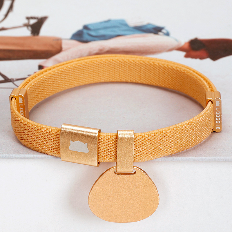 Macskanyakörv fulladásgátlóval, veszteséggátló macskamárkával, rugalmas, könnyű biztonsági macskanyakörv cicacímkézéshez