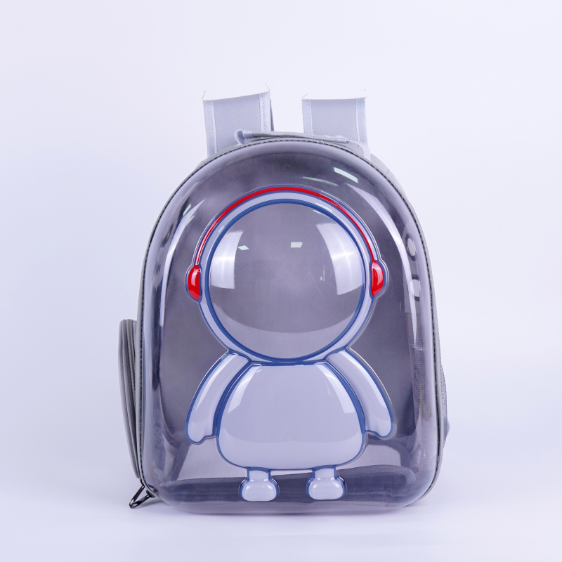 Macskatáska Hordozható Kimenő Lélegző Hátizsák Kutya Hátizsák Űrkapszula Kisállat Űrhajós Egyszerű Nagy Kapacitású Macskatáska