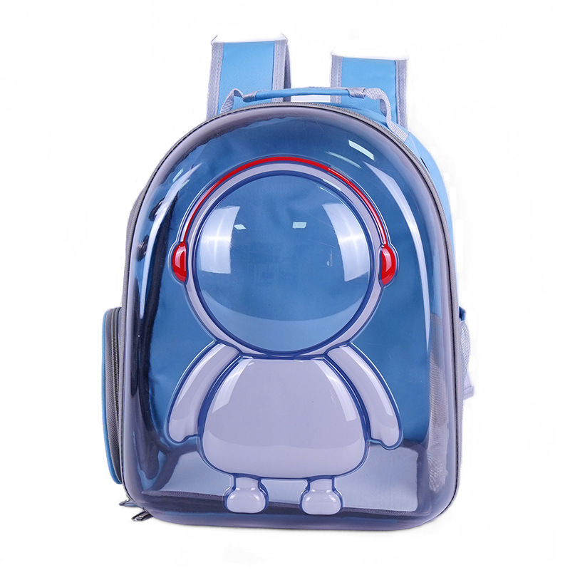 Macskatáska Hordozható Kimenő Lélegző Hátizsák Kutya Hátizsák Űrkapszula Kisállat Űrhajós Egyszerű Nagy Kapacitású Macskatáska