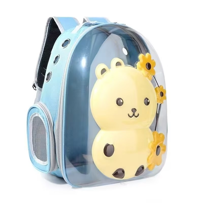 Macskatáska Hordozható Kimenő Lélegző Hátizsák Kutya Hátizsák Űrkapszula Kisállat Űrhajós Egyszerű Nagy Kapacitású Macskatáska