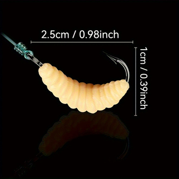 30-osaline premium kummist usslantide komplekt konksudega, kerge sööt