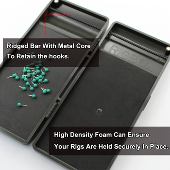 Európai stílusú horgászcsoport zsinórtartó doboz Ronnie horgászcsoport európai pontyhorgász kiegészítő doboz RIG BOX tároló mágneses kapcsoló határkeresztező