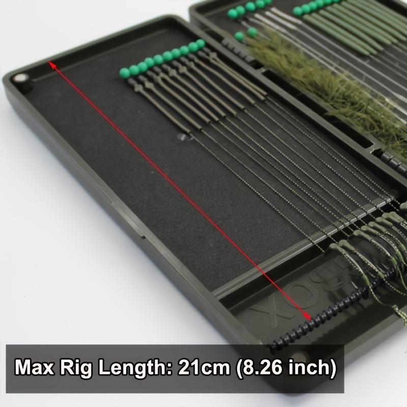 Európai stílusú horgászcsoport zsinórtartó doboz Ronnie horgászcsoport európai pontyhorgász kiegészítő doboz RIG BOX tároló mágneses kapcsoló határkeresztező