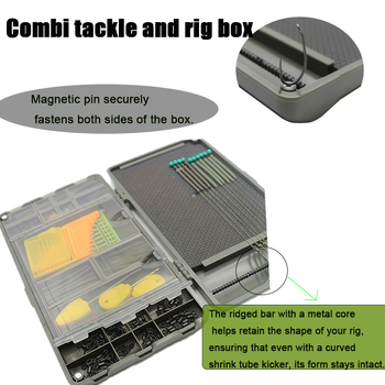 Mitme sektsiooniga karpkalapüügivahendite kast, varustuse kast, õngekarp, abs-magnetilise kaanega plastkarp, püügivahendite magnetiline sulgur