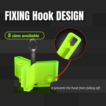 50 части, 5 модела, флуоресцентно жълт защитен калъф за рибарска кукичка, калъф за три кукички, калъф за три котвени кукички, калъф за тризъба кука