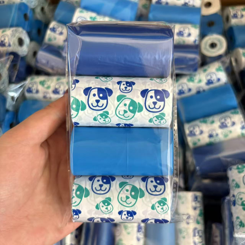 Sutirštintas šunų išmatų rinkimo maišelis su kvapu Sutirštintas skaidomas mielas šunų išmatų rinkimo maišelis Maišelis kakutėms rinkti Maišelis kakutėms rinkti