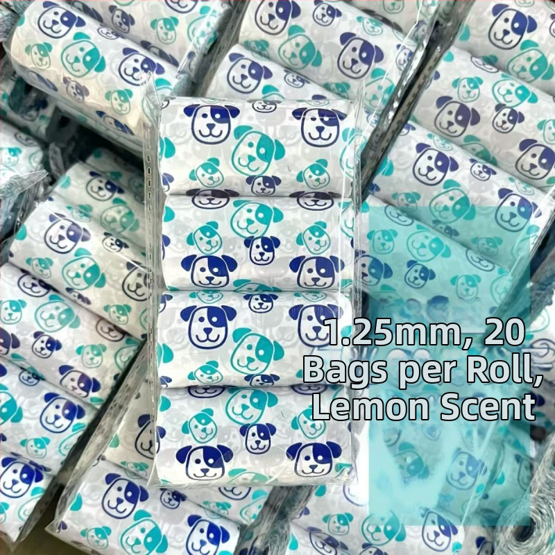 Sutirštintas šunų išmatų rinkimo maišelis su kvapu Sutirštintas skaidomas mielas šunų išmatų rinkimo maišelis Maišelis kakutėms rinkti Maišelis kakutėms rinkti