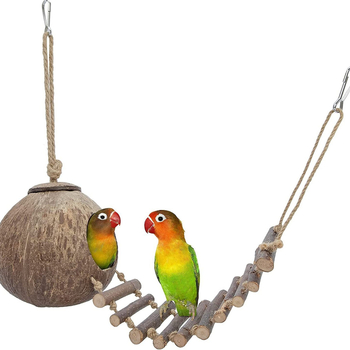 Kookospähkli koorega linnupesa Rohupesa Tiigri nahaga pojeng Xuan Feng Papagoi pesa Soe pesitsus Väike Keskmine Suur Linnupesa