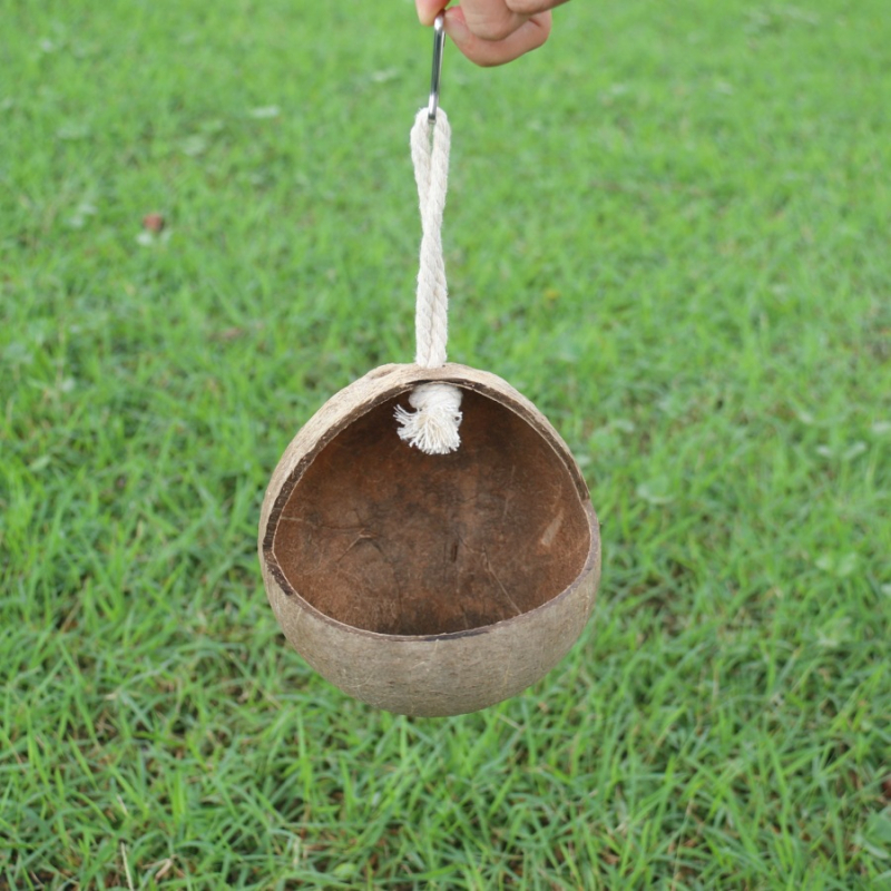 Kookospähkli koorega linnupesa Rohupesa Tiigri nahaga pojeng Xuan Feng Papagoi pesa Soe pesitsus Väike Keskmine Suur Linnupesa