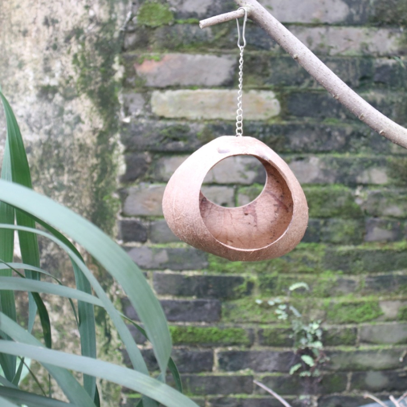 Kookospähkli koorega linnupesa Rohupesa Tiigri nahaga pojeng Xuan Feng Papagoi pesa Soe pesitsus Väike Keskmine Suur Linnupesa