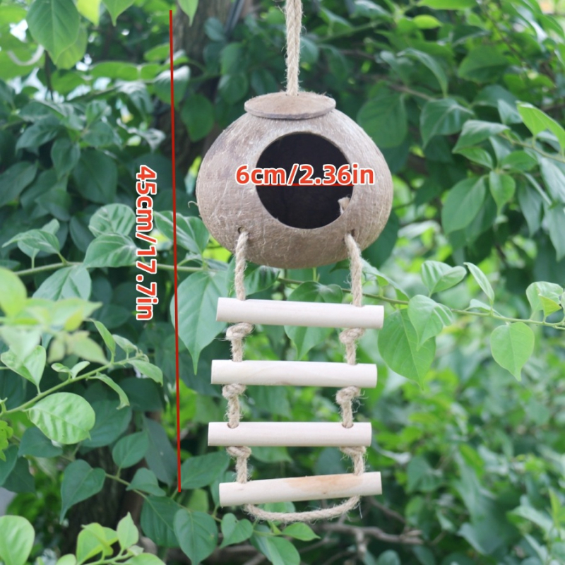 Kookospähkli koorega linnupesa Rohupesa Tiigri nahaga pojeng Xuan Feng Papagoi pesa Soe pesitsus Väike Keskmine Suur Linnupesa