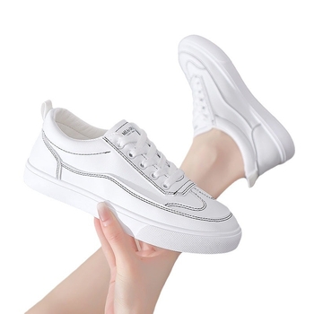 Λευκά Γυναικεία Παπούτσια 2024 Νέες Παραγγελίες Φοιτητών Κορεάτικου Στυλ All-match Επίπεδα Λεπτά Καλοκαιρινά Παπούτσια Γυναικεία Λίστα Μοντέρνων Παπουτσιών Hyun-a
