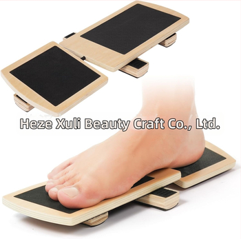 Νέα ξύλινη σανίδα τεντώματος ποδιών, σανίδα ισορροπίας, διόρθωση στάσης, σταθεροποιητής αστραγάλου, μπαλέτου, μασίφ ξύλινος προπονητής