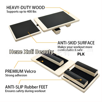 Νέα ξύλινη σανίδα τεντώματος ποδιών, σανίδα ισορροπίας, διόρθωση στάσης, σταθεροποιητής αστραγάλου, μπαλέτου, μασίφ ξύλινος προπονητής